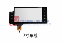 Projected capacitive touch screen